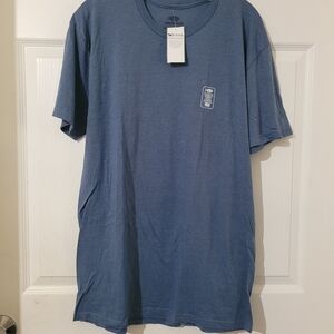 AFTCO Blue Short Sleeve Tees